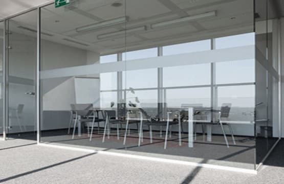 tempered glass installation