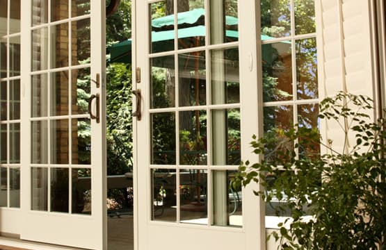 Wooden-Framed French doors